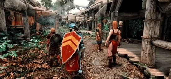 当《上古卷轴5》打了超多mod：视觉升级太疯狂