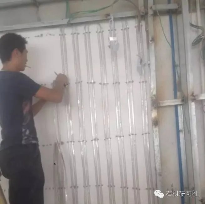 绝美玉石浮雕背景墙安装现场图集