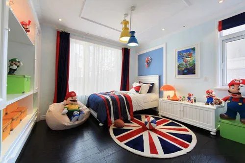 儿童玩具房装修效果图 给孩子一个充满乐趣的空间