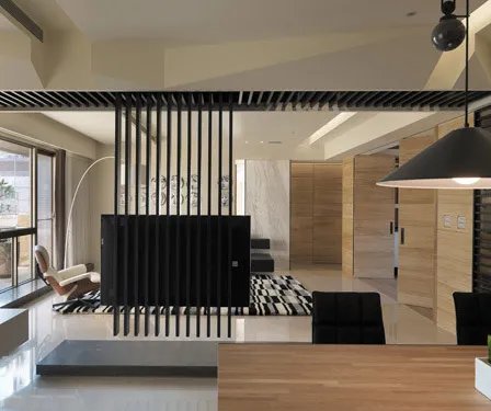 自然与前卫的交错 198平简约设计时尚精品居