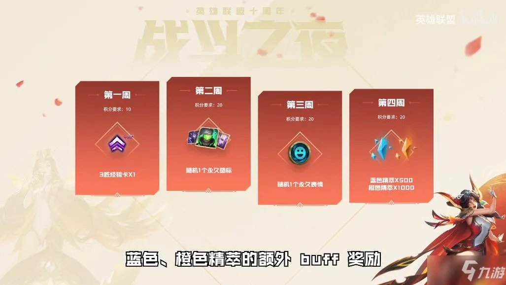 英雄联盟十周年战斗之夜任务怎么完成 十周年战斗之夜任务完成方法