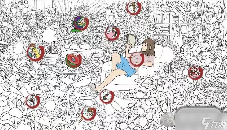 汉字找茬王花园找人找出12个人通关攻略一览
