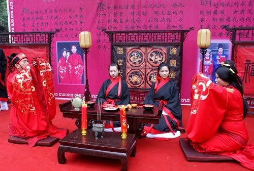 汉服婚礼策划流程 体验正宗汉服婚礼