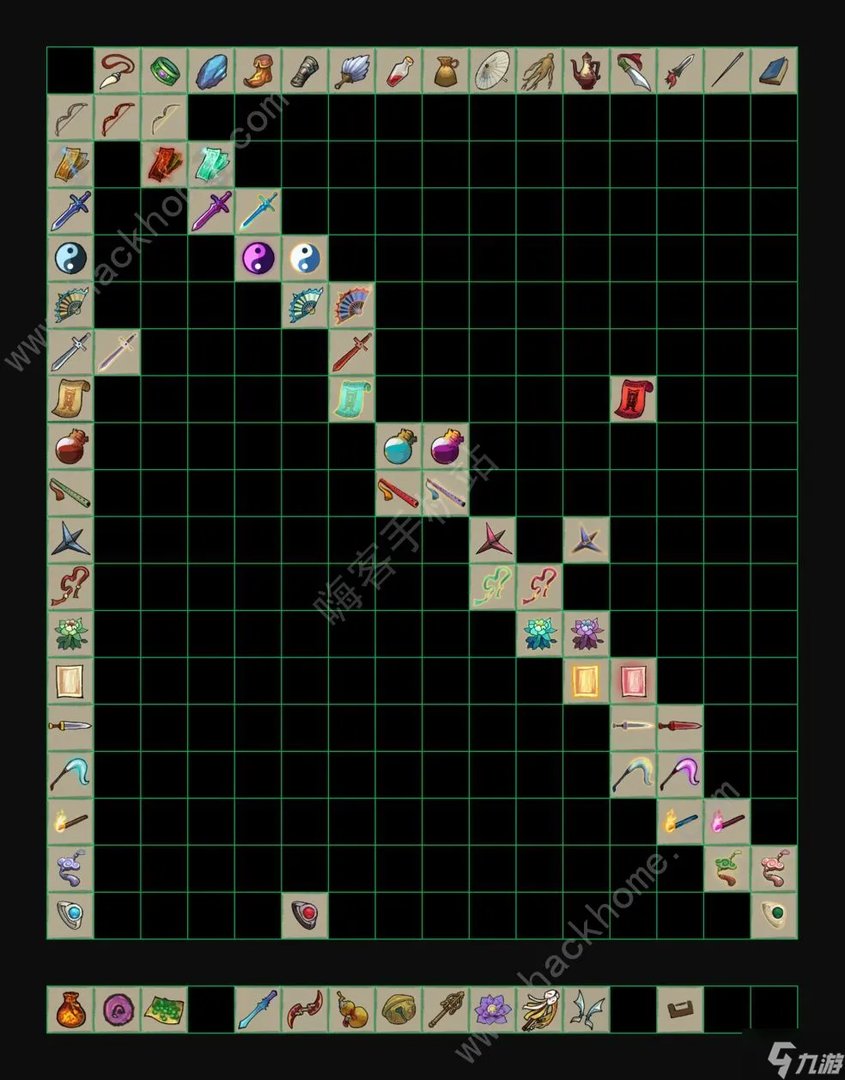 《九重试炼》48种合成表 最新48个法宝合成公式图