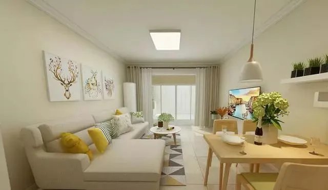 客厅装修效果图，特别简单实用的客厅装修效果