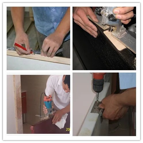 有图有真相 十三步完成木门安装