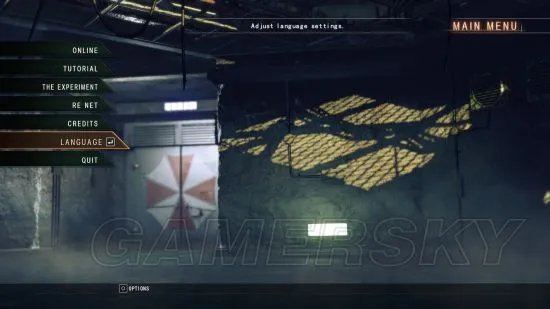 《生化危机保护伞小队》中文设置方法 生化危机保护伞小队怎么设置中文