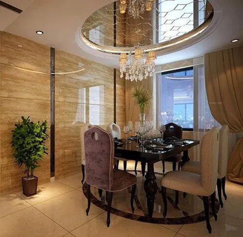 餐厅吊顶装修效果图2017大全 各种风格的餐厅吊顶设计