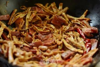 笋干炒肉