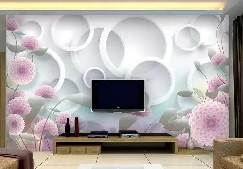 墙画装饰画客厅效果图 现代简约客厅装饰画搭配技巧