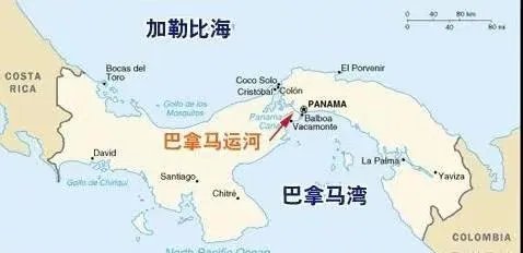 巴拿马地图上的位置？