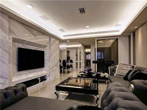 大理石背景墙有辐射吗