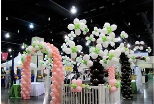 婚庆气球如何布置 浪漫婚礼气球装饰效果图欣赏