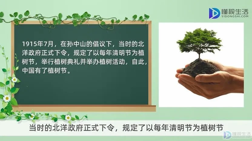 植树节由来