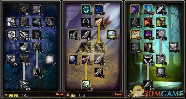 《魔兽世界》怀旧服猎人天赋图推荐