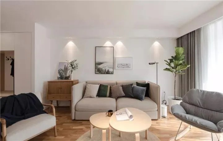 130㎡旧房改造成休闲北欧风，一家人住的好舒心！