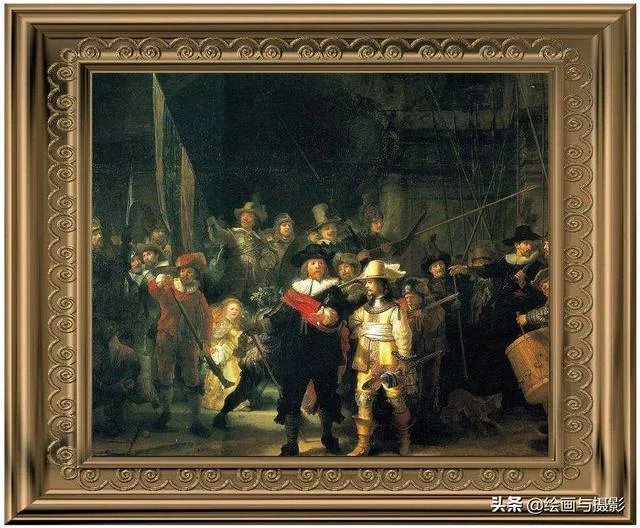 伦勃朗自画像的用光特点