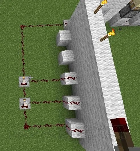 《我的世界》密码门制作图文教程 我的世界密码门怎么做