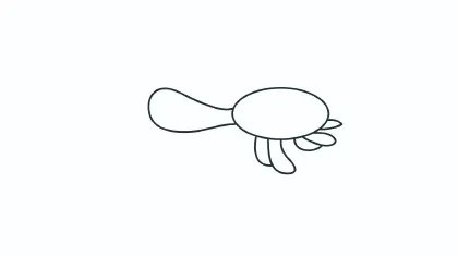 海底动物怎么画