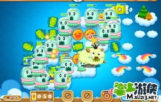 保卫萝卜2第59关水晶萝卜攻略 完美的通关