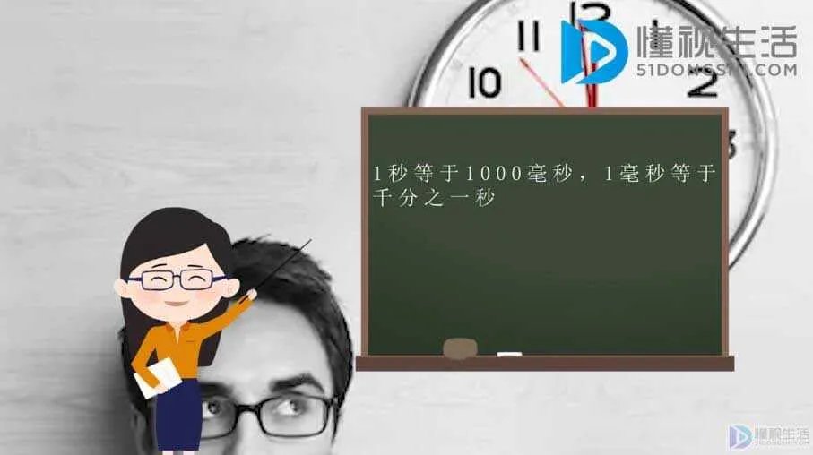 1毫秒等于多少秒