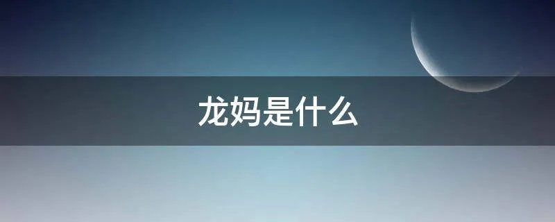 龙妈是什么