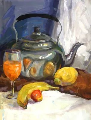 酱油瓶水粉画法，求图解