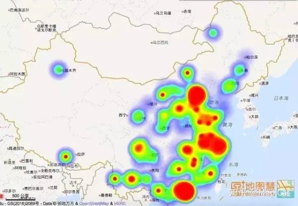 全国500强各省分布?