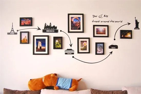 照片墙造型如何设计