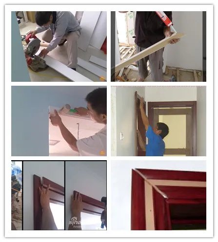 有图有真相 十三步完成木门安装