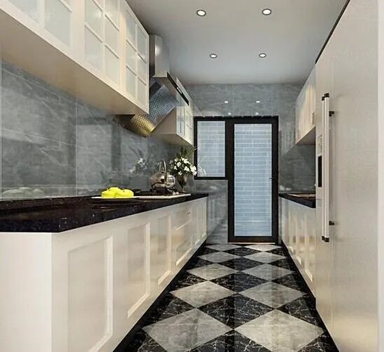 长方形厨房如何设计？长方形厨房装修效果图