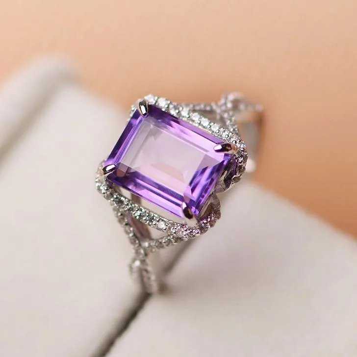 紫水晶戒指要怎么保养 紫水晶的戒指该如何挑选