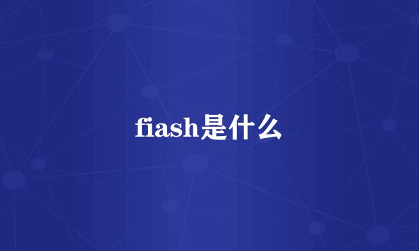 fiash是什么