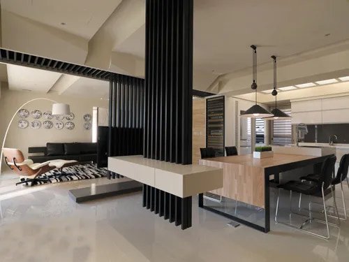 自然与前卫的交错 198平简约设计时尚精品居