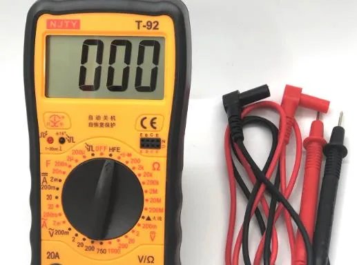 数字万用表怎么测量接地电阻