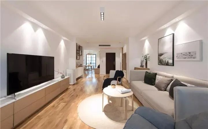 130㎡旧房改造成休闲北欧风，一家人住的好舒心！