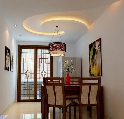 餐厅吊顶装修效果图2017大全 各种风格的餐厅吊顶设计