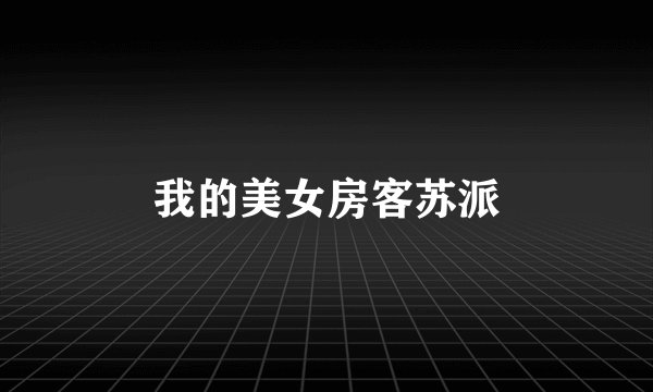 我的美女房客苏派