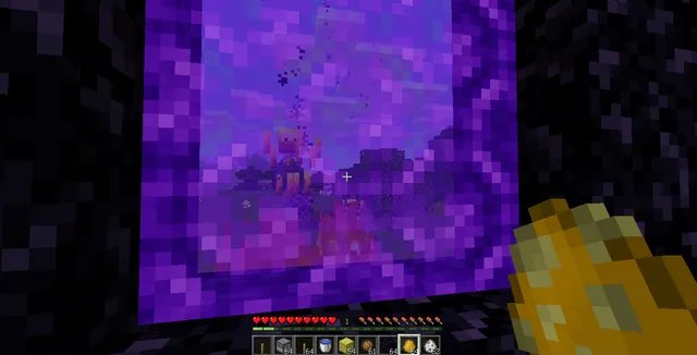 我的世界地狱门怎么激活