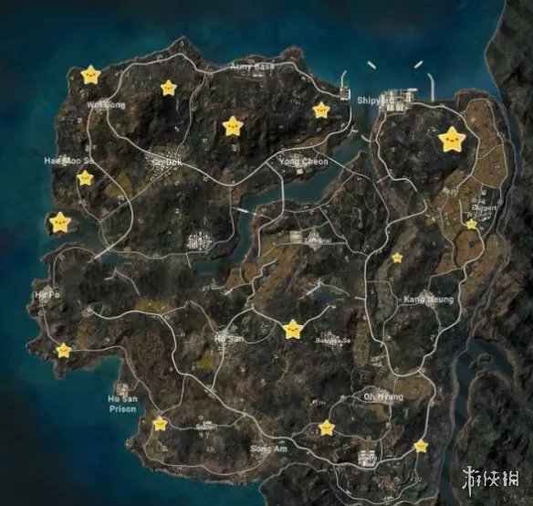《pubg》泰戈密室位置图片一览