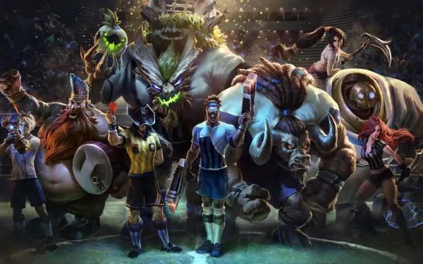 LOL（英雄联盟）全英雄壁纸 高清壁纸 高清大图