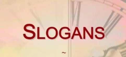 slogans怎么读