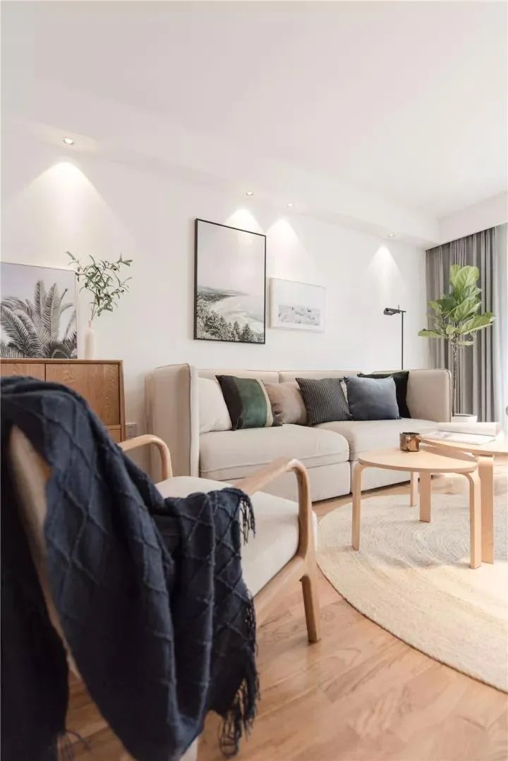 130㎡旧房改造成休闲北欧风，一家人住的好舒心！