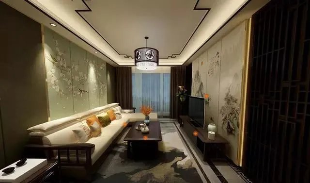 客厅装修效果图，特别简单实用的客厅装修效果