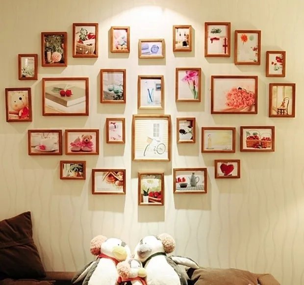 照片墙造型如何设计