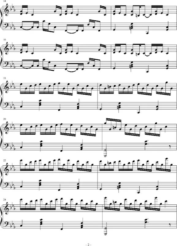 求巜克罗地亚狂想曲曲谱》带强弱 跪求正规