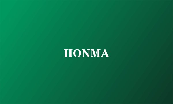 HONMA