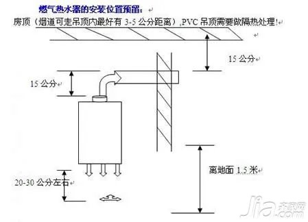 天然气热水器安装方法及注意事项