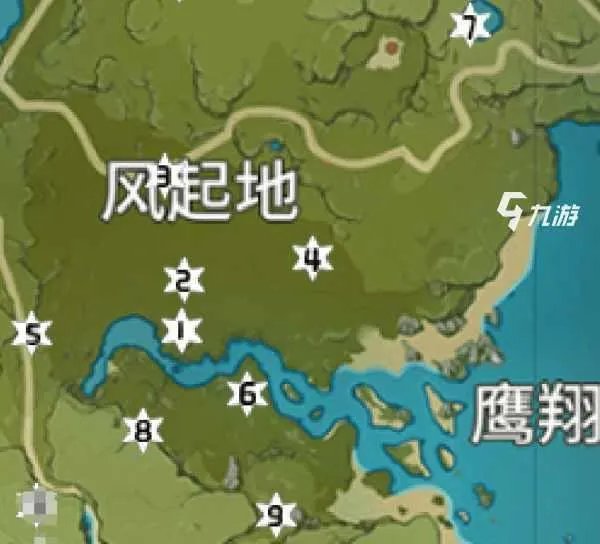原神风神瞳地图位置大全 风神瞳位置在哪里