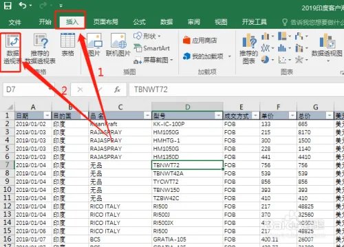 数据透析表怎么做